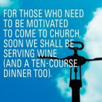 Ad for a churdh