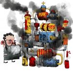 Rajoy and his steam machine