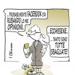 © Mario Airaghi - "probably Facebook is steeling our opinions... Who cares? In any case they're all wrong..."